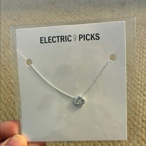 Electric Picks Nexklace Fabfitun Silver